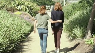 Emma Watson and Karen Gillan