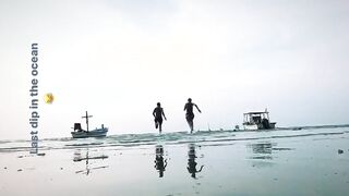 Marie Serneholt in Thailand 2018 / Last dip in the ocean [Ass] [Video]