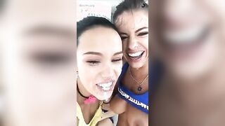 Megan Rain and Adriana Chechik Share Everything
