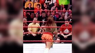 Trish impersonating Mickie