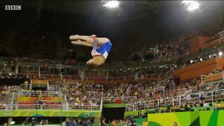 Aly Raisman (USA) during floor final