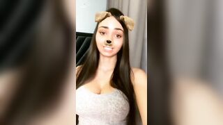 Trying to ignore the dog filter (GIF)