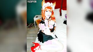 YuzuPyon as Maple from Nekopara