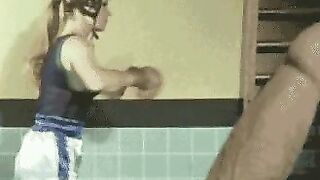 Right in the dick (gif)