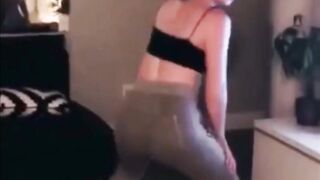 Paige shaking her ass