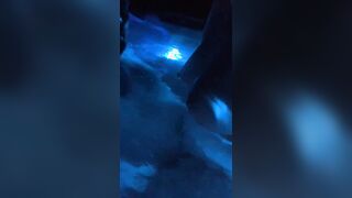 A little hot tub fun