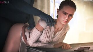 Rey fucked from behind (Fugtrup, Audio by Lerico213)