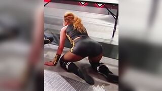 Becky Lynch in that sexy position