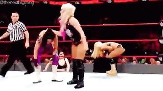 alexa kicking bayley ass