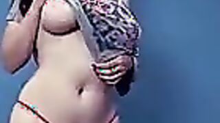 Big Tits Curvy Strip Show