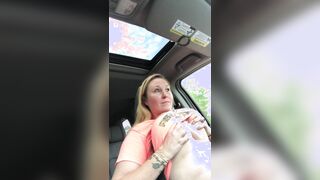 For the few that turned self-righteous on an NSFW feed... I’m still a MOM, I’m showing you BOTH tits this time, AND I’m headed for the car rider line again........so suck them ????‍♀️???? (there’s sound if you want to listen to my...