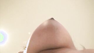 Big titties on this Asian webcam girl