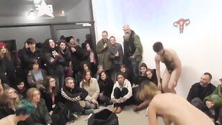 ''Embarrassed of the Whole'' performance art