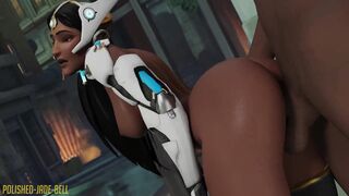 Symmetra standing doggystyle (PJB)