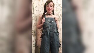 my theory is that overalls were designed to prevent curvy farm girls from being too distracting ???? [oc]