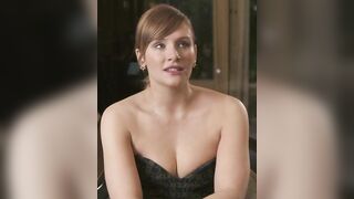 Bryce Dallas Howard could use some cum on her tits