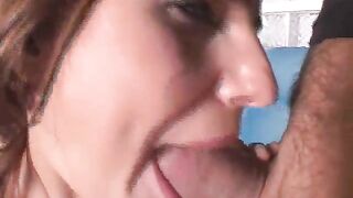 Claudia Rossi - Crazy Throat Gagging For Sloppy Slut With Smeared Makeup