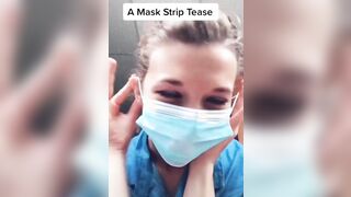 Mask striptease