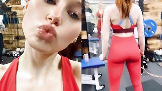 Madelaine Petsch Today's Workout