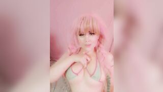Mitsuri Cosplay Bikini Tease w BattyNeko