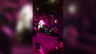 Iggy Azalea is one step away from straight up getting fucked on stage