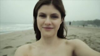 Alexandra Daddario being a huge tease