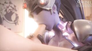 Widowmaker’s special blowjob (Xordel3d)