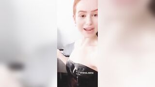 Career goals: getting to rub down Madelaine Petsch's chest