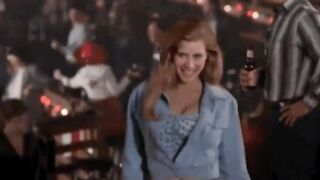 Amy Adams after she secured herself a gangbang with a group of guys from the bar...