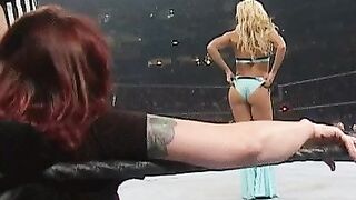 Torrie Wilson feeling real cheeky