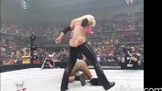 Trish Stratus bending down in a pink thong. Nothing like it.