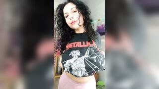 What do my tits and Metallica have in common? They're both HEAVY (OC)