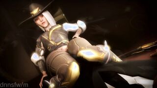 Ashe Thigh Sex (Overwatch) [dnnsfw]