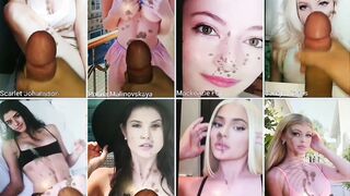 Celebrities Cum Tribute Compilation in 4K Quality [50 Cumshots] - (FULL VIDEO IN COMMENTS)