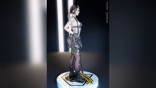 Quiet turntable (VGErotica) [Metal Gear Solid Phantom Pain]