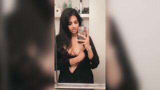 Cute South Indian girl seducive????????????stripping off her clothes (full video link in comments)