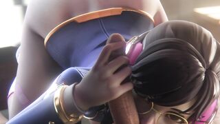 D.va Ball Sucking And Handjob (FPSBlyck) [Overwatch]