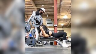 Rhea working out