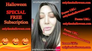 SPECIAL PROMO Happy Halloween Hotkinkyjo extreme anal speculum & gape