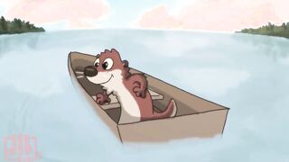 Otter Boat - animation by Jib Kodi