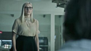 Olivia Taylor Dudley showing off