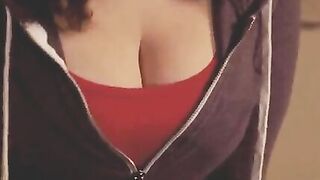 Rosanna Pansino waiting for you to finish on her tits.