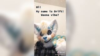 First video with my new suit! My TikTok is @driftlongshore, and the suit was made by @fennecrafts on insta