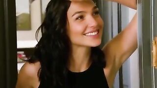 The milf next door that’s been giving you fuck me eyes Gal Gadot answers the door what happens next ?