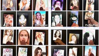 Huge compilation of all my cum tributes