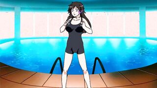 [M Human -> F Lamia, M2F, TFTG, Animation] Transformation animation by Rikis