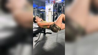 Sensual Sommer Ray Working Out and Being a Tease. Her Ass and Legs are Just Fucking Incredible.