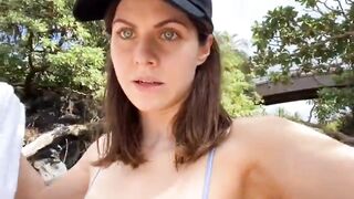 Alexandra Daddario in bikini compilation