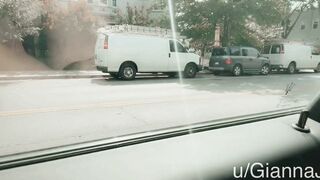 Got a flat in a construction zone so while AAA was at work I was too [GIF]