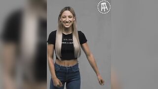 Abella Danger is just as sexy with clothes on. Admire her dance moves!!